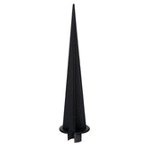 Hampton Bay Low-Voltage Black Outdoor Integrated LED Round Bollard Path Light - Like New
